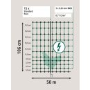 Geflügelnetz DZ 106 cm/50 m grün elektrifizierbar